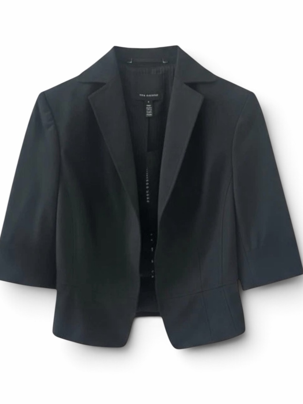 The Limited Black Half Sleeve Blazer Jacket Size 4